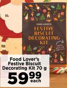 Food Lover's Festive Biscuit Decorating Kit 70g