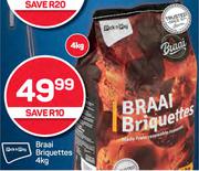 Pick n Pay Braai Briquettes-4Kg