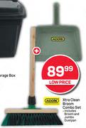 Addis Xtra Clean Broom Combo Set