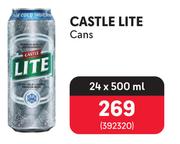Castle Lite Cans-24 x 500ml