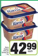 Rama Orignal 60% Fat Spread Tub-1Kg Each