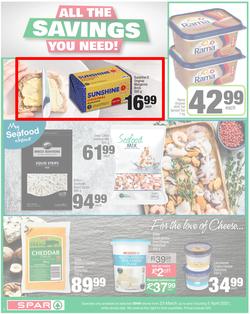 SPAR EASTERN CAPE : Your One Stop Easter Shop (23 March - 5 April 2021) Valid in Acres, Algoa Park, Aliwal North, Aspen, Cambridge, Crossways, Dagbreek, Seaview, Sherwood, page 8