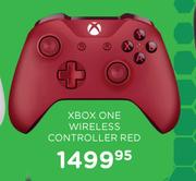 Xbox One Wireless Controller Red