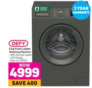 Defy Front Loader Washing Machine-6Kg