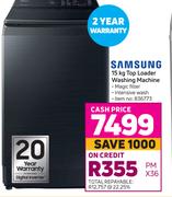 Samsung Top Loader Washing Machine-15Kg