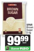 Spar Brown Sugar-5Kg