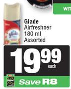 Glade Airfreshener Assorted-180ml