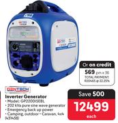 Gentech Inverter Generator GP2200ISEBL