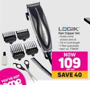 Logik Hair Clipper Set