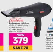 Sunbeam Professional Hairdryer
