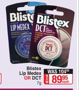 Blistex Lip Medex Or DCT-7g Each