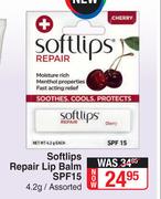 Softilips Repair Lip Balm SPF15 Assorted-4.2g