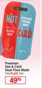 Freeman Hot & Cold Dual Face Mask 7ml Plus 7ml
