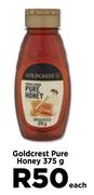 Goldcrest Pure Honey-375g Each
