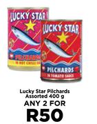 Lucky Star Pilchards Assorted-For Any 2 x 400g