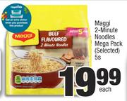 Maggi 2 Minute Noodles Mega Pack (Selected)-5's Each