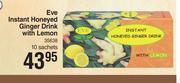 Eve Instant Honeyed Ginger Drink With Lemon 10 Sachets