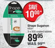 Shape Suganon 3 x 500 Coated Tablets