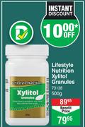 Lifestyle Nutrition Xylitol Granules-500g