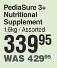PediaSure 3+ Nutritional Supplement Assorted-1.6Kg