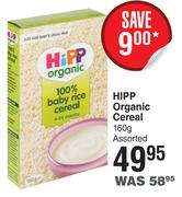 Hipp Organic Cereal Assorted-160g