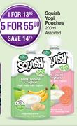 Squish Yogi Pouches Assorted-200ml Each