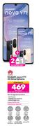 2 x Huawei Nova Y71 4G Smartphone-On 1.2GB Red Top Up Core More Data + On Promo 75