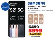 Samsung Galaxy S21 5G 256GB P Gray CPO