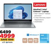 Lenovo Ideapad 1 Intel Celeron Laptop