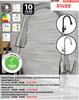 Delinia Fanny Kitchen Sink Mixer Tap Pullout Chrome H42.3cm Spout Reach 25cm 81479458