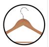 Spaceo Wooden Coat Hanger 8 Pack Natural 81461769