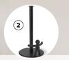 Umbra Kitchen Buddy Paper Towel Holder Black 81488769