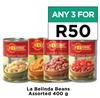 La Belinda Beans Assorted-For Any 3 x 400g