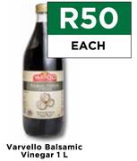 Varvello Balsamic Vinegar-1L Each