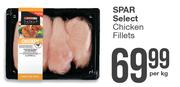 Spar Select Chicken Fillets-Per Kg