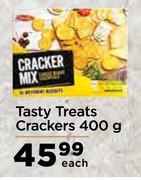 Tasty Treats Crackers-400g Each