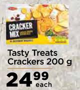 Tasty Treats Crackers-200g Each