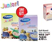 Purity Soft Muesli Assorted-350g Each