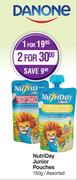 Danone Nutriday Junior Pouches Assorted-150g