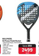 Bullpadel K2 Power Padel Racket