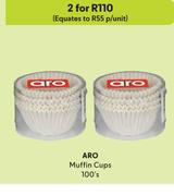 Aro Muffin Cups-For 2 x 100's