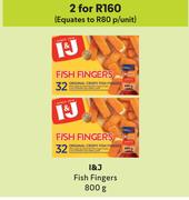 I&J Fish Fingers-For 2 x 800g