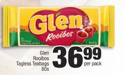 Glen Rooibos Tagless Teabags-80s Per Pack