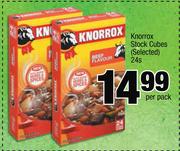 Knorrox Stock Cubes(Selected)-24s Per Pack