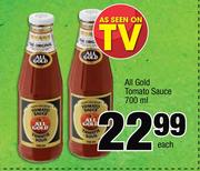 All Gold Tomato Sauce-700ml Each