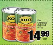 Koo Chakalaka(Selected)-410g Each