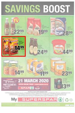SUPER SPAR - EASTERN CAPE : January Budget Booster (21 Jan - 2 Feb 2020) , page 8