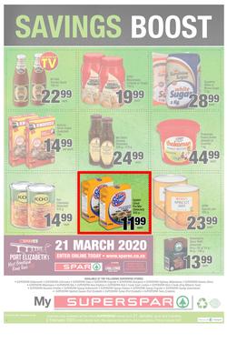 SUPER SPAR - EASTERN CAPE : January Budget Booster (21 Jan - 2 Feb 2020) , page 8