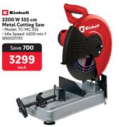 Einhell 2200W 355mm Metal Cutting Saw TC-MC 355