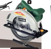Ryobi 185mm 1250W Circular Saw HCS-1250-Each